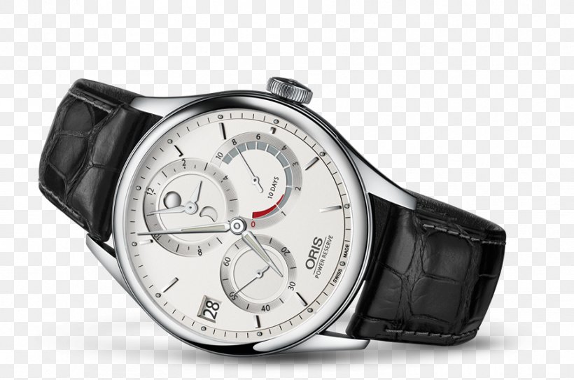 Chronometer Watch Oris Power Reserve Indicator Mechanical Watch, PNG, 906x600px, Watch, Brand, Chronograph, Chronometer Watch, Clock Download Free