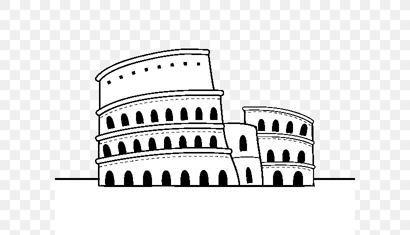 Colosseum Drawing Coloring Book Image, PNG, 600x470px, Colosseum, Ancient Roman Architecture, Architecture, Blackandwhite, Book Download Free