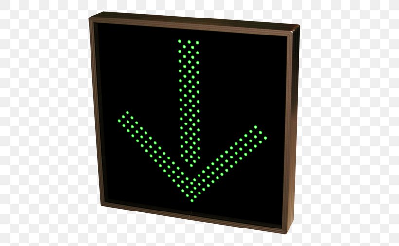 Display Device Light-emitting Diode LED Display Arrow Sign, PNG, 500x506px, Display Device, Computer Monitors, Diode, Electronic Visual Display, Green Download Free