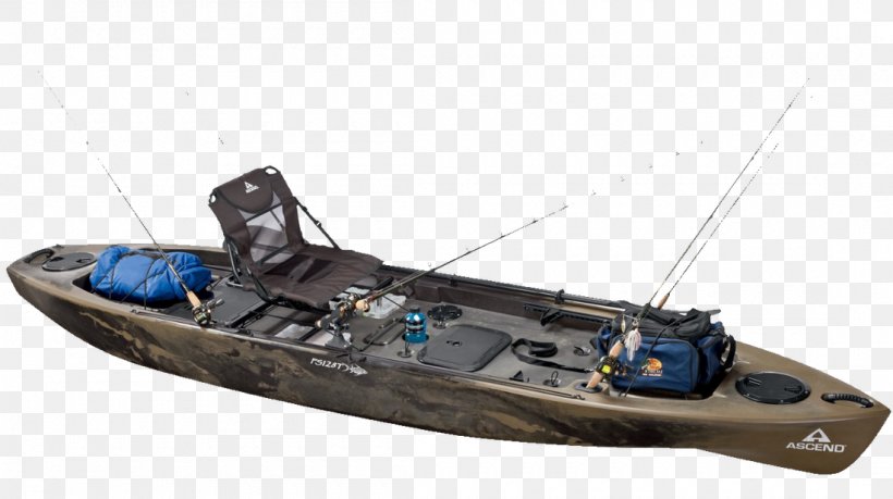 Kayak Fishing Ascend FS128T Sit-On-Top, PNG, 1100x617px, Kayak Fishing, Angling, Ascend Fs128t Sitontop, Bass Pro Shops, Boat Download Free
