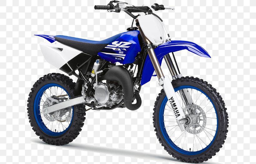 Yamaha Motor Company Yamaha YZ85 Yamaha YZ250F Motorcycle Honda, PNG, 650x526px, Yamaha Motor Company, Automotive Exterior, Automotive Tire, Automotive Wheel System, Bicycle Accessory Download Free