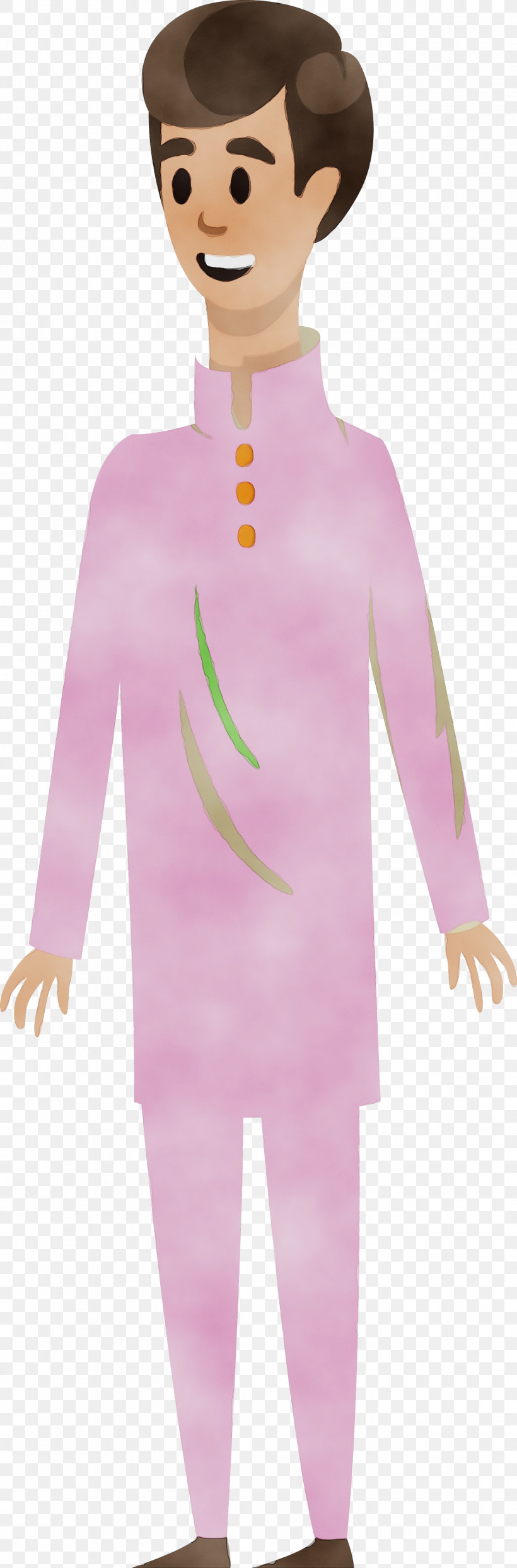 Cartoon Clothing Human Pink M Character, PNG, 1417x4296px, Watercolor, Behavior, Cartoon, Character, Clothing Download Free