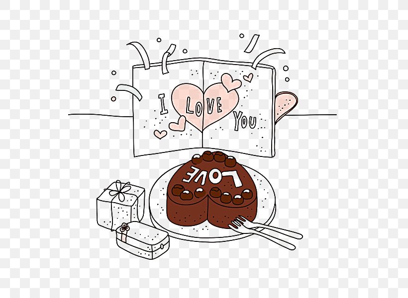 Drawing Stock Photography Illustration, PNG, 600x600px, Drawing, Area, Cake, Cartoon, Chocolate Download Free
