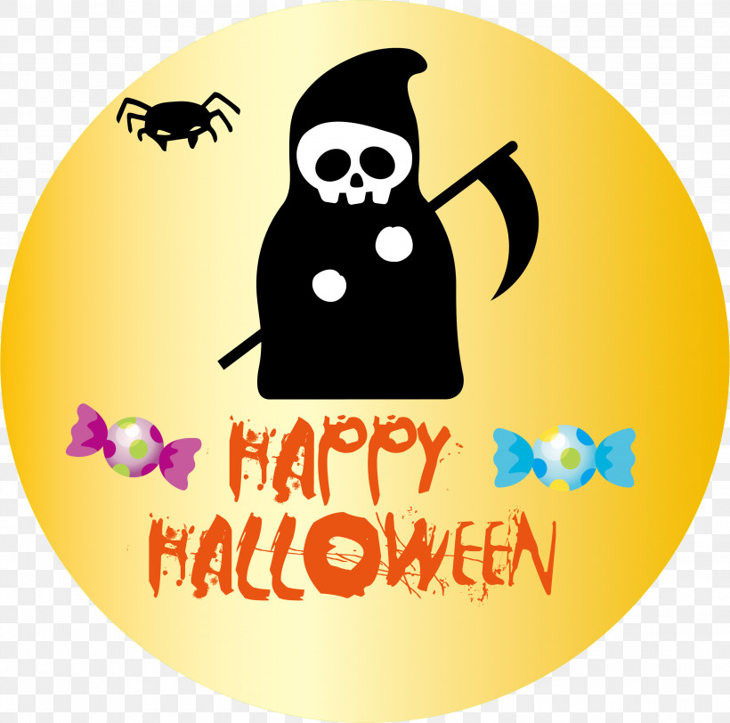 Happy Halloween, PNG, 3000x2971px, Happy Halloween, Biology, Logo, Meter, Pumpkin Download Free