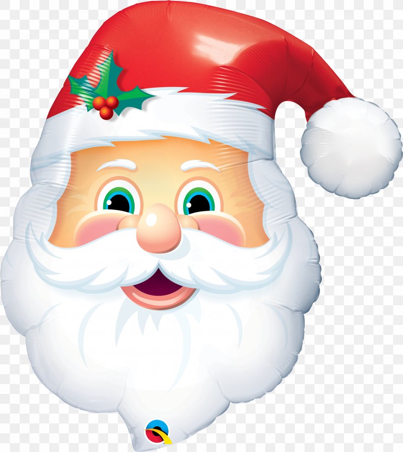 Santa Claus Rudolph Christmas Decoration Balloon, PNG, 1595x1786px, Santa Claus, Balloon, Christmas, Christmas And Holiday Season, Christmas Decoration Download Free