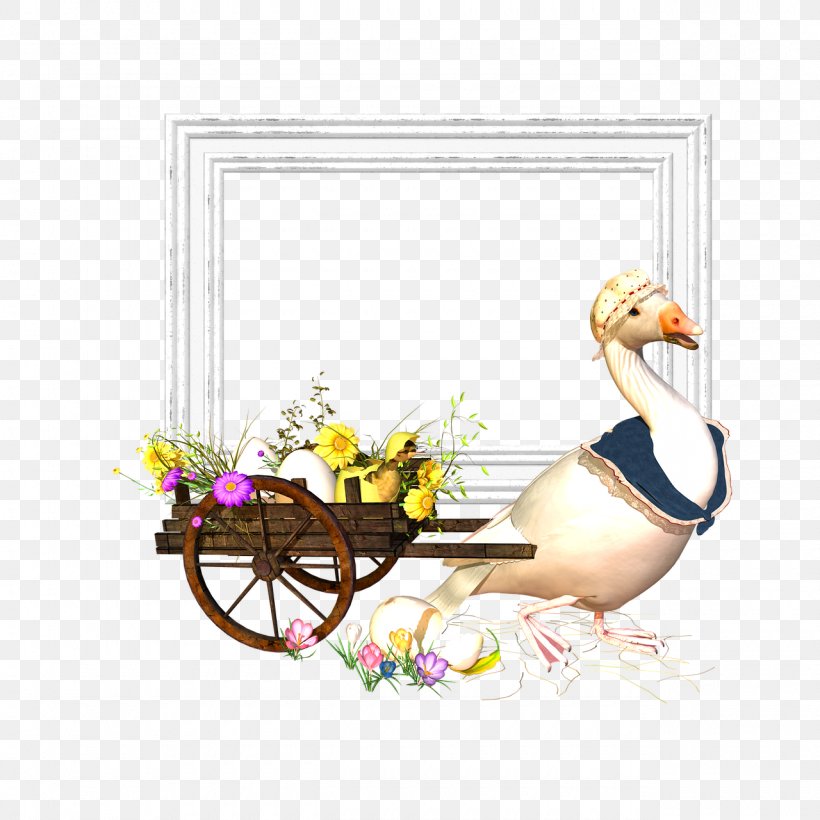 Easter Clip Art, PNG, 1280x1280px, Easter, Bird, Duck, Ducks Geese And Swans, Flower Download Free