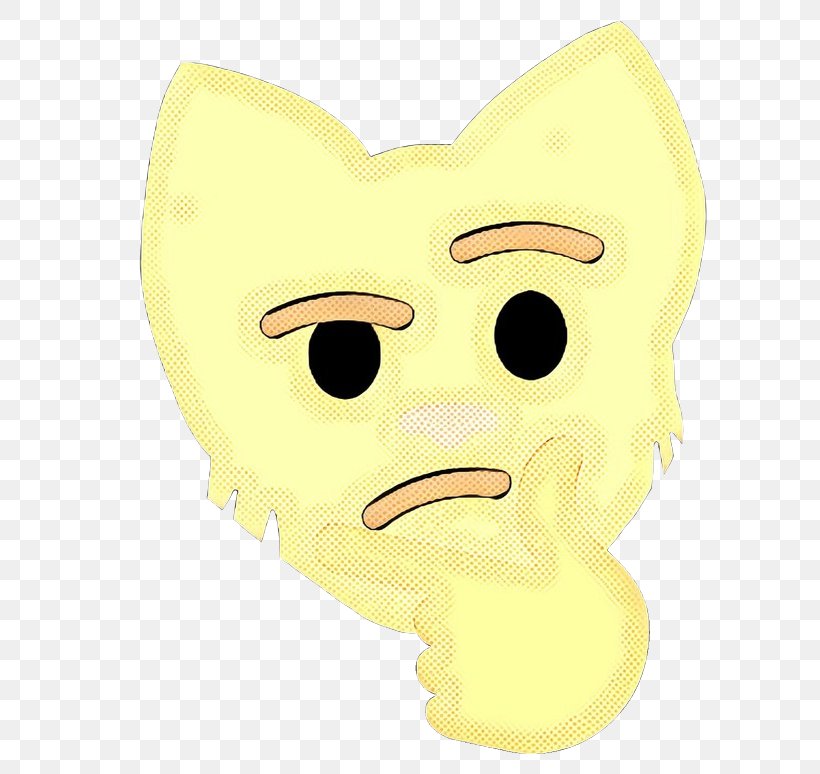 Face Yellow Cartoon Nose Head, PNG, 671x774px, Pop Art, Cartoon, Cheek, Chin, Face Download Free